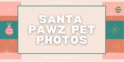 Foothills - Santa Pawz Pet Photos
