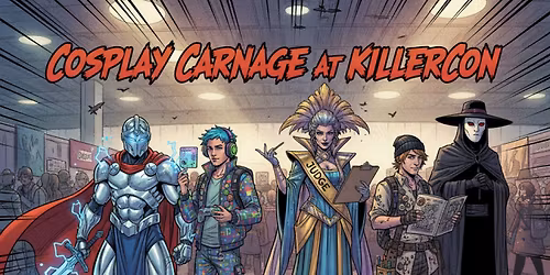 Cosplay Carnage at KillerCon - Murder Mystery