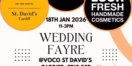 Wedding Fayre 18th Jan Voco St Davids Hotel and Spa