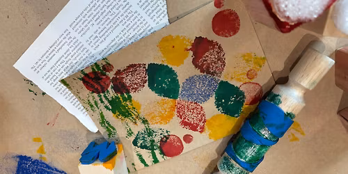FREE Summer Family Drop-in: Stamp Shape Painting
