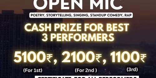OPEN MIC IN PUNE - Poetry, Storytelling, Singing, Standup Comedy - Events in Pune - Poetiyapa