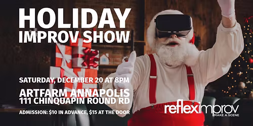 Holiday Improv Comedy Show - Annapolis Maryland