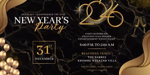 Newyear Eve 31st Gala Fiesta Party