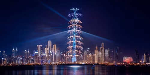 Burj Khalifa Fireworks 2025
