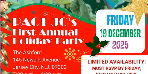 People of All Colors Together Jersey City Holiday Party