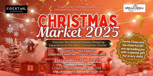 Oasis Christmas Market 2025