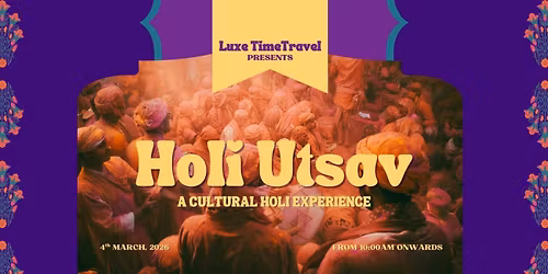 Holi Utsav - A Cultural Holi Experience in Jaipur