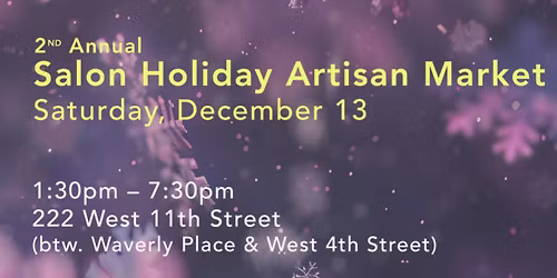 Salon Holiday Artisan Market