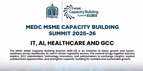 \u2018MEDC MSME Capacity Building Summit 2025\u201326\u2019 in Pune