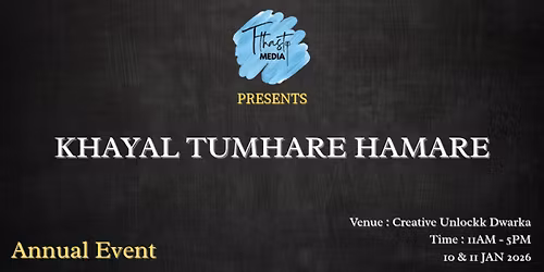 Khayal Tumhare Hamare - Annual Event - Tthastu Media