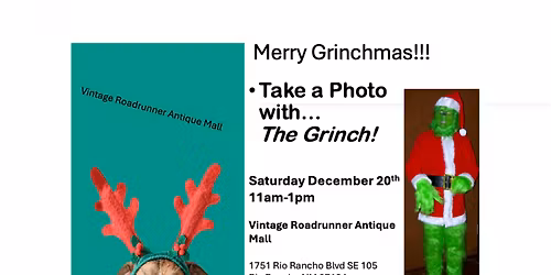 FREE EVENT: Photo with "The Grinch!"