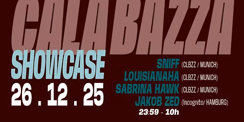 PALAIS pres. CALABAZZA