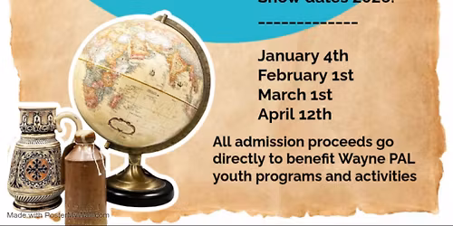 Wayne PAL Antique and Collectibles Show Fundraiser