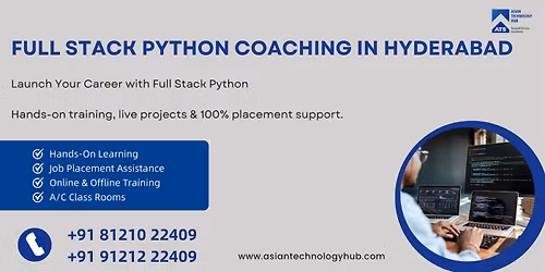 Full Stack Python Coaching in Hyderabad 