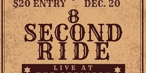 8 Second Ride Live at The Refinery
