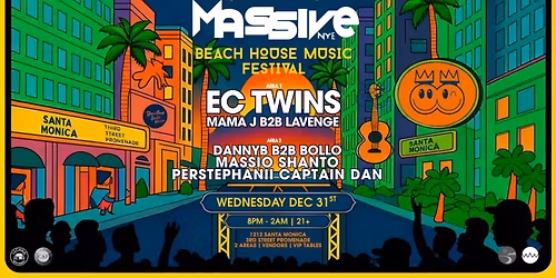 MASSIVE NYE Beach House Music Festival