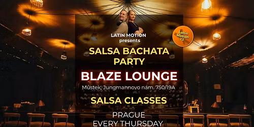 Salsa and Bachata Thursdays in Blaze Lounge & Club