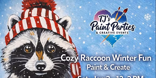 (Tucson, AZ) Paint & Create: Raccoon