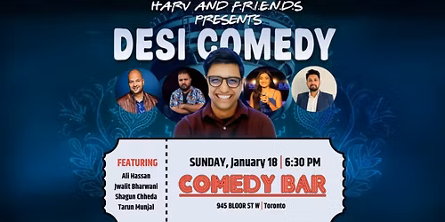 DESI COMEDY SHOW: HARV & F.R.I.E.N.D.S