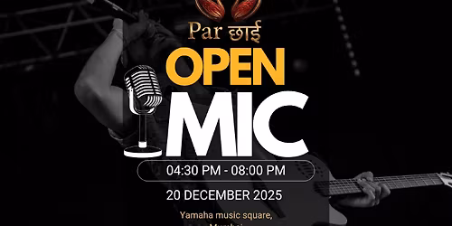 Par\u091b\u093e\u0908 Event Open Mic