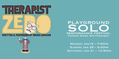 Therapist Zero at Playground Solo Performance Festival