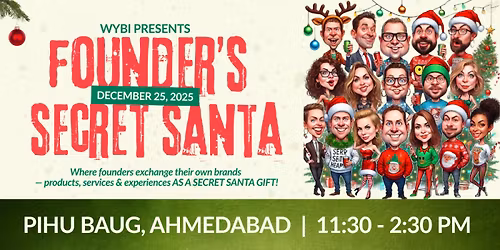 FOUNDER'S SECRET SANTA | WYBI