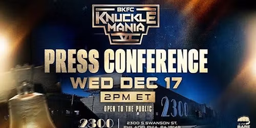 BKFC KnuckleMania VI Launch Press Conference