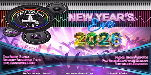 New Year's Eve at Waterworks Pub