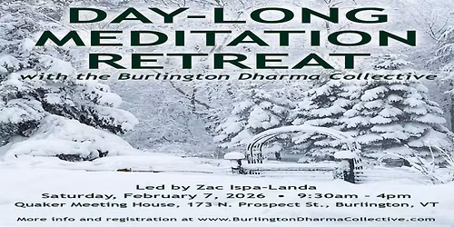 Family Friendly Day-Long Meditation Retreat, February 7, 2026