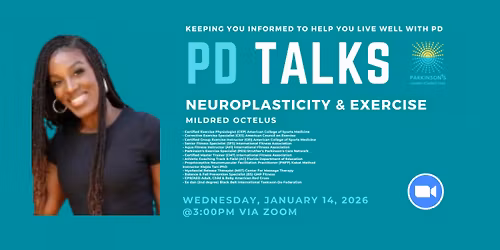 Free PD TALK: Neuroplasticity & Exercise