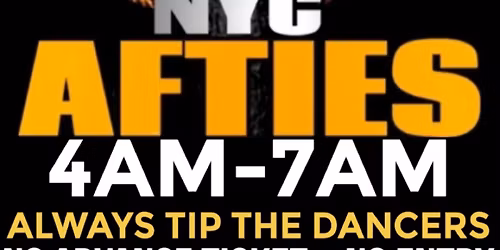 SUNDAY MORNING AFTIES WITH EXOTIC DANCERS