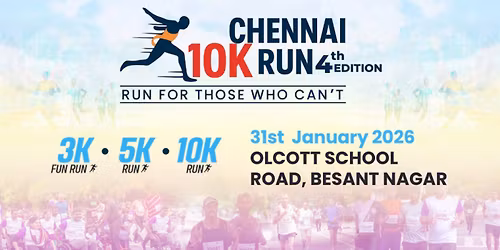 Chennai 10K Run - 4th Edition