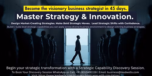 3-Day Strategy & Innovation with Blue Ocean Strategy Simulation @ Mumbai