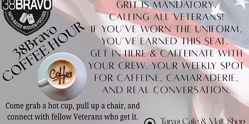 38 Bravo Coffee Hour