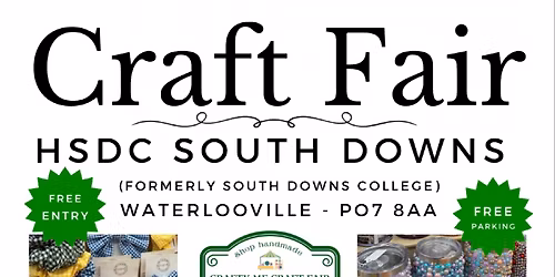 Crafty me craft fair Waterlooville July Sunday 5th
