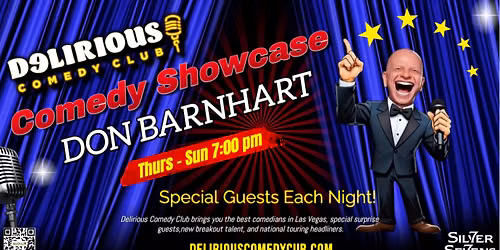 Delirious Comedy Club At Silver Sevens