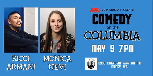 Comedy on the Columbia: Monica Nevi & Ricci Armani!