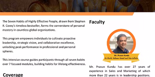 7 Habits of Highly Effective People - A take from The Bhagavad Gita