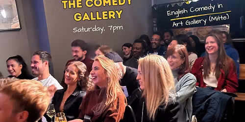 Comedy in an Art Gallery (Mitte) - Saturday 7pm