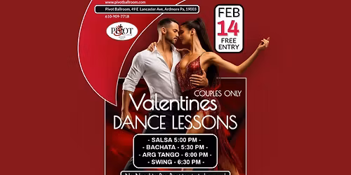 Free Valentine's Day Couples Bachata Class