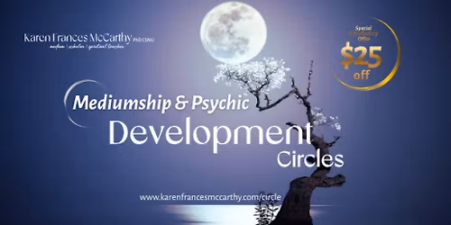 Psychic & Mediumship Development Circle Series (4 weeks)
