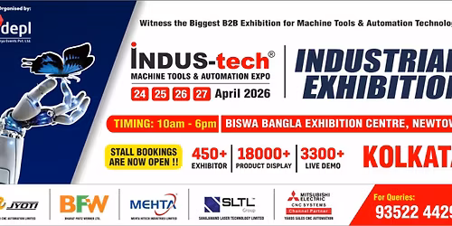 IndusTech Expo Kolkata 2026 | Metal Forming & Manufacturing Exhibition