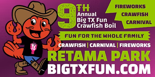 9th Annual Big TX Fun Crawfish Boil
