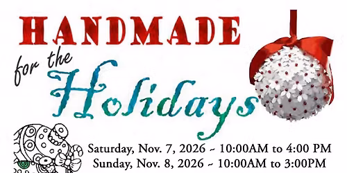 Handmade for the Holidays 2026