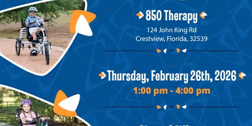 Freedom Concepts Adaptive Bike Day at 850 Therapy!