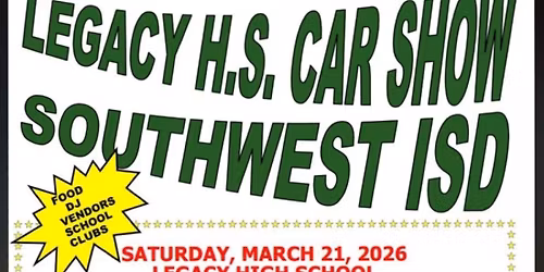 LEGACY HIGH SCHOOL CAR SHOW
