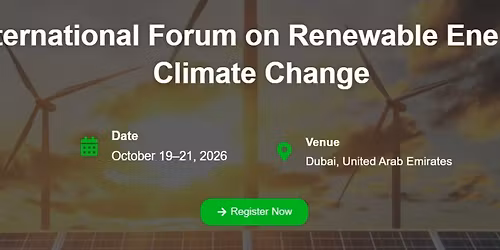 International Forum on Renewable Energy and Climate Change
