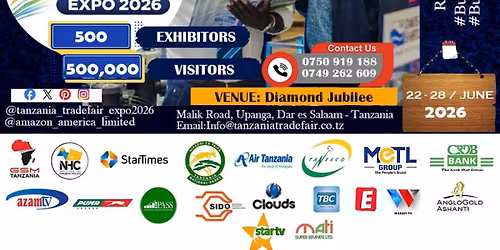 TANZANIA TRADE FAIR EXPO CONFERENCE 2026