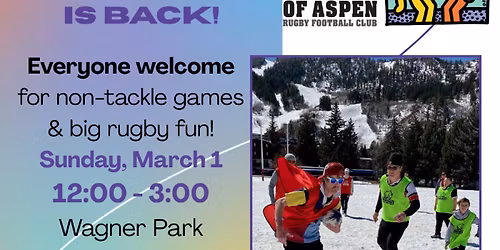 Best Buddies & Gentlemen of Aspen Snow Rugby