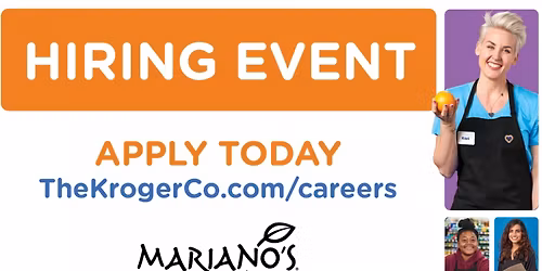 Mariano's Presents: February Job Hiring Extravaganza (ALL LOCATIONS)